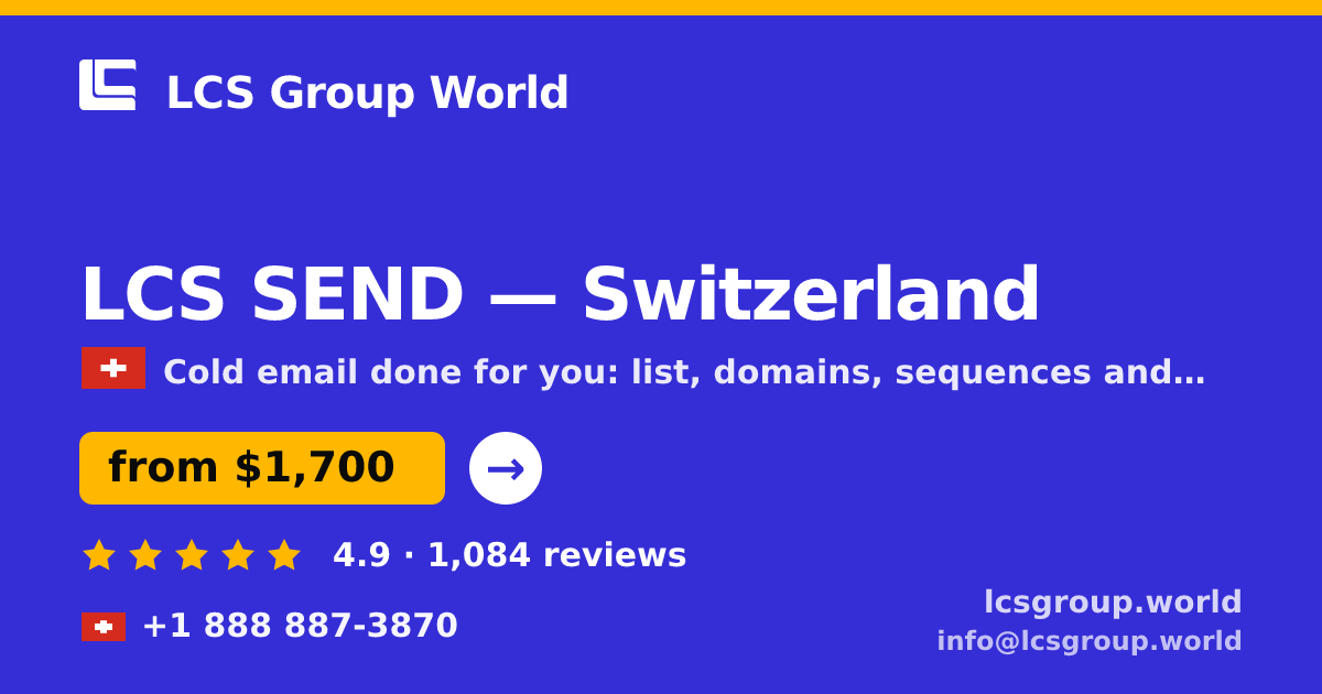 LCS SEND in Geneva — from $1,900/mo, rated 4.9/5 by 1512 clients. LCS Group World.